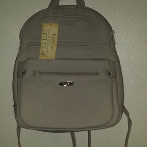 Beige Mini backpack